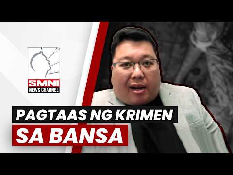 PAGTAAS NG KRIMEN SA BANSA