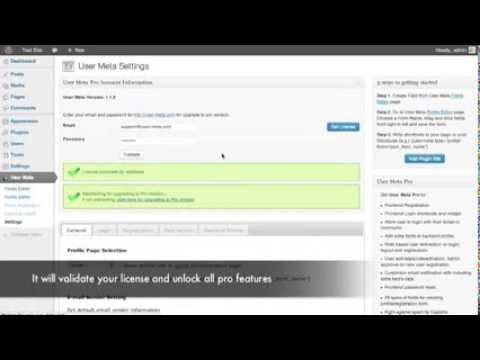 WordPress User Menagement Plugin