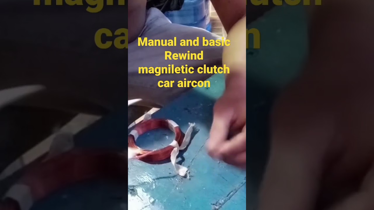 rewind magnetic coil