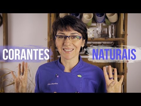 Vídeo: Corantes Naturais Na Culinária