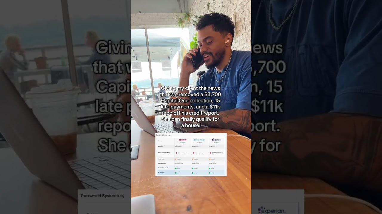 Client saves $15k+ by removing negative credit items