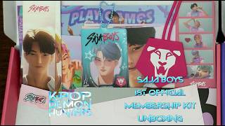 K-POP・アジア sunmi MEMBERSHIP KIT KPOP DEMON HUNTERS Saja Boys 1st OFFICIAL MEMBERSHIP KIT (UNBOXING