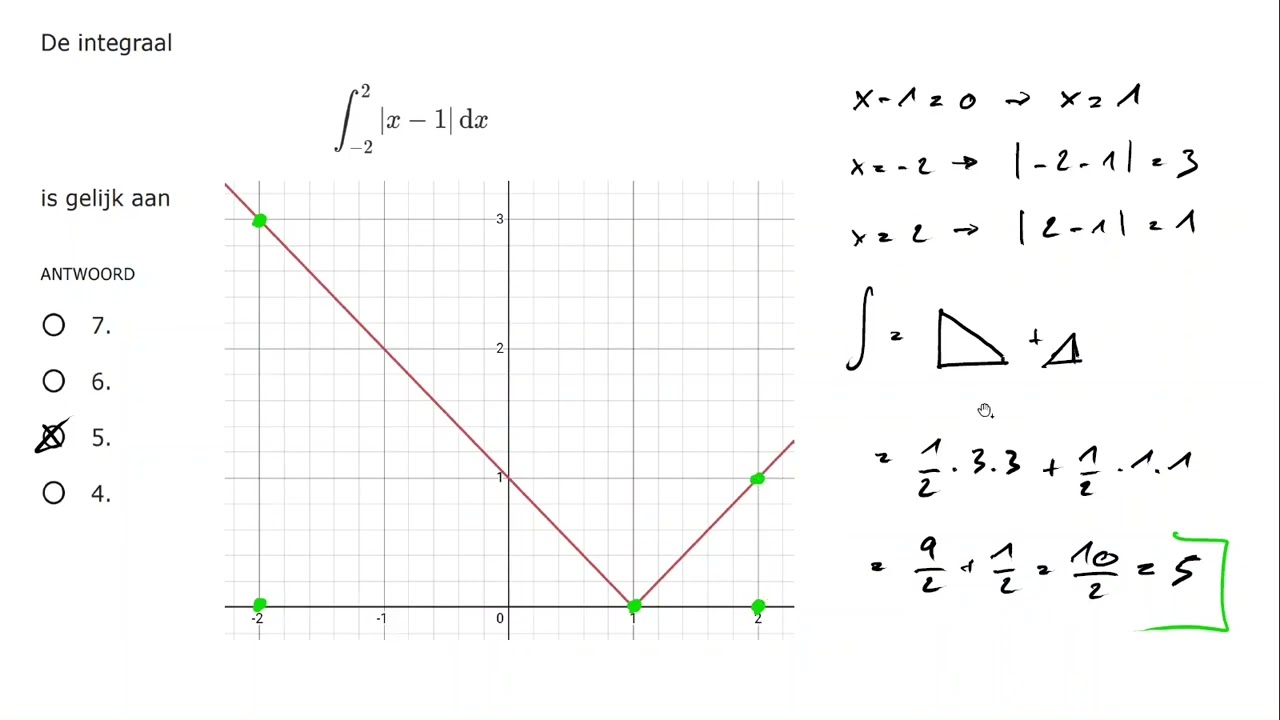 Toelatingsexamen Tandarts 2022 Wiskunde