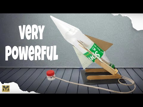 How to create a super strong water bottle Rocket using Alcohol