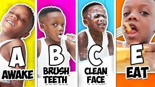 Daily Routine In Alphabetical Order