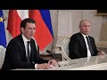 Energie und Konflikte: Kurz bei Putin