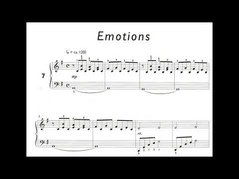 Emotions - Day Dreams Pieces for Piano by Daniel Hellbach No. 8 Am