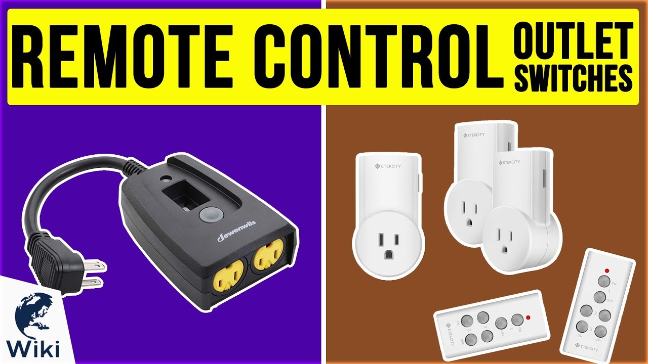 Must Have Wireless Remote Control Outlet Switch 