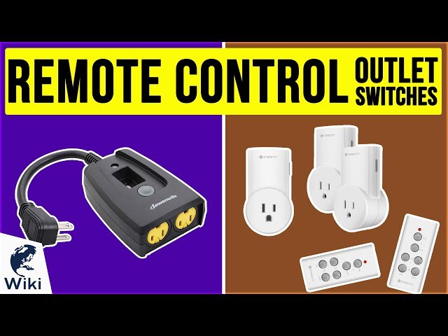 Must Have Wireless Remote Control Outlet Switch 