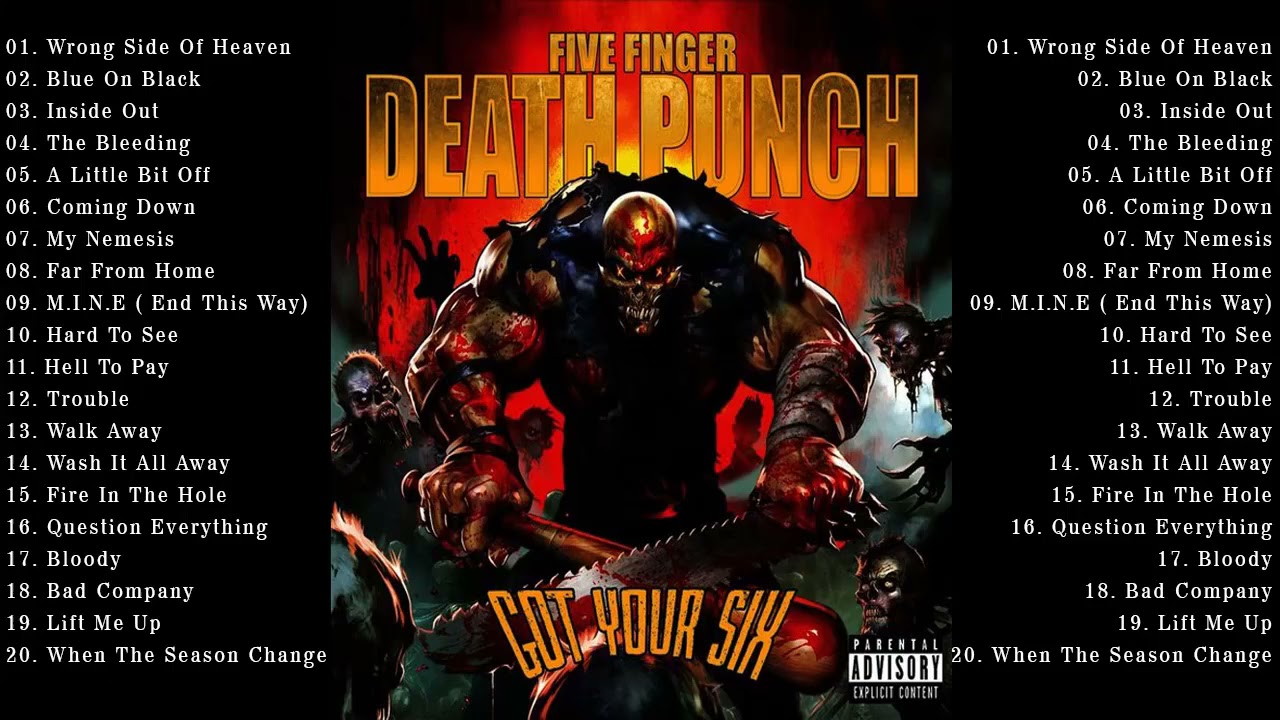 top 5 finger death punch songs