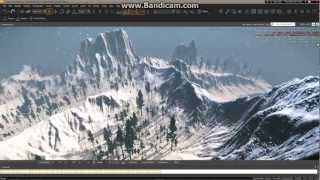 Cryengine 3 photorealistic snow mountains i7 3820 gtx 660  (my custom map)