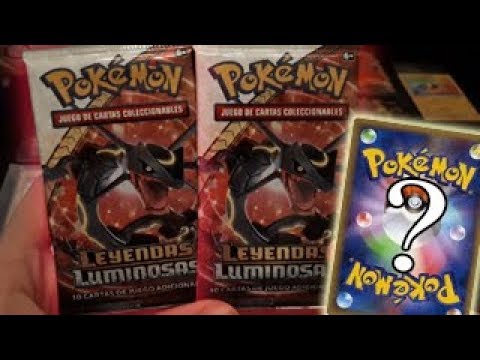 ABRIENDO MINICOLECCIÓN LEYENDAS LUMINOSAS MEWTWO + CARTA MUY ANTIGUA