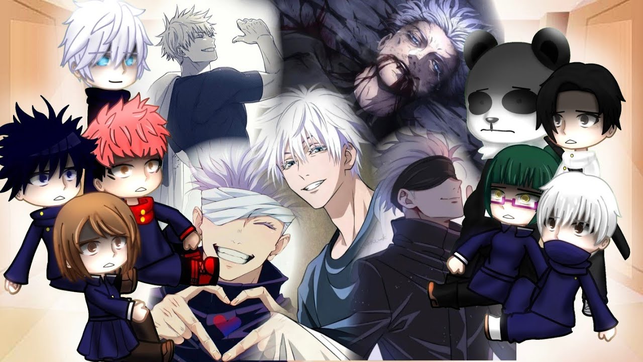 [Last part] | Jjk s1 | Gojo's students react to his past and his future | Gacha club | Gacha react |
