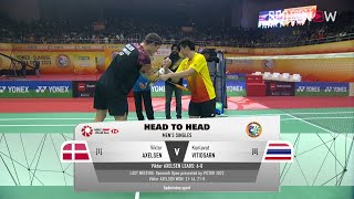 [BWF] MS - Finals｜V. AXELSEN vs K. VITIDSARN H/L