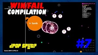 Agar.io WIN/FAIL COMPILATION #7 | ¿PopSplit