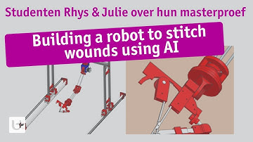 Studenten Rhys & Julie over hun masterproef I Building a robot to autonomously stitch wounds with AI