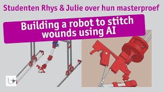 Studenten Rhys Julie Over Hun Masterproef I Building A Robot To Autonomously Stitch Wounds With Ai