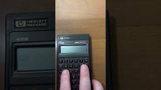 Testing HP 42s RPN Calculator (self test)
