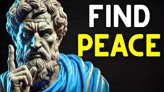 YOU WILL NEVER FIND PEACE Without These Stoic Principles