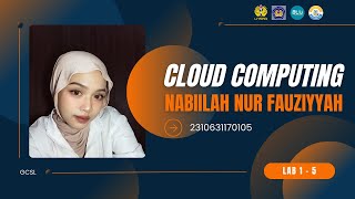 Path 1 Modul 2 Google Cloud Computing Foundations: Infrastructure in Google Cloud (Lab 1 - 5)