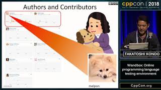 CppCon 2018: Takatoshi Kondo “Wandbox: Online programming language testing environment” Profile