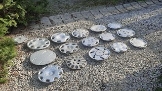 My collection old france hubcap (moja zbierka starych francuzkych puklic)