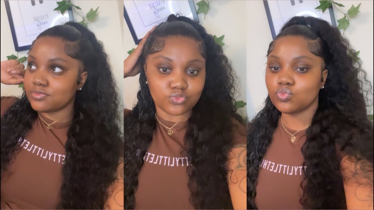 Water Wave Wig Install + Fun Style 😍 ft Alipopwigs