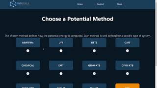 Online Calculator for Atomic Systems screenshot 1