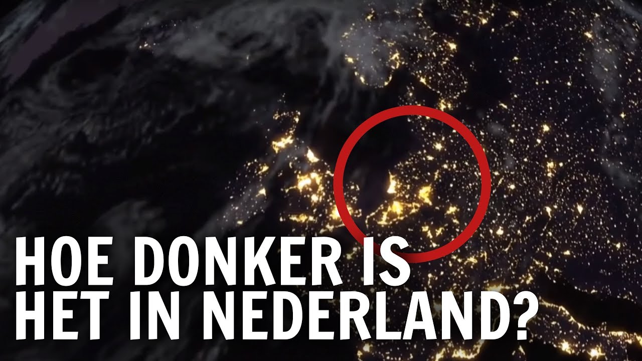 Hoe donker is het in Nederland? | De Buitendienst over licht - YouTube