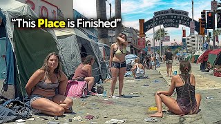The Dark Side of SANTA MONICA – America’s Beach Paradise with a Hidden Crisis!