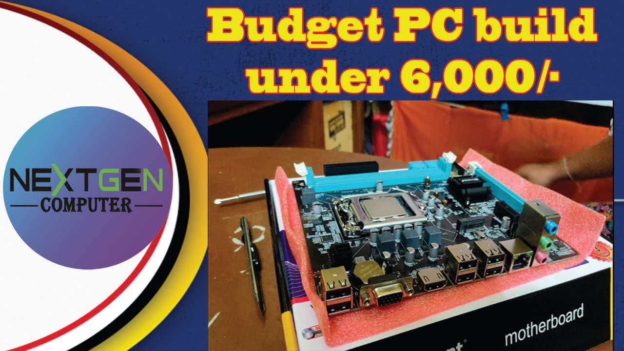 Budget PC Build under 6k! Core i3 3rd Gen. YouTube