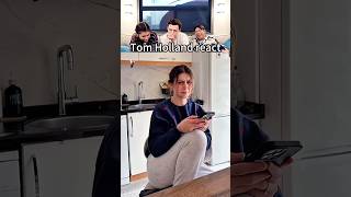Tom Holland's reaction to this funny animated video #tomholland #funny #trytolaugh #reaction