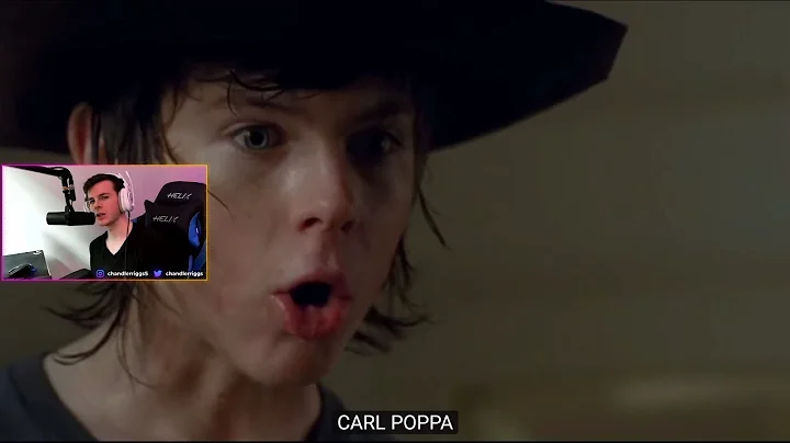 Chandler Riggs (Carl Grimes) reacts to BLR's The W...