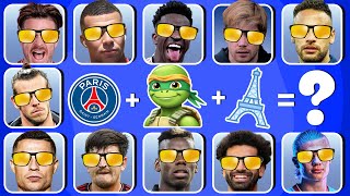 (part2) Guess the Song, CLUB and EMOJI of famous football players,Ronaldo, Messi, Neymar