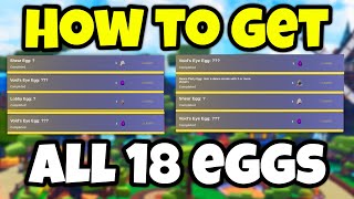 Celebrity HOW TO GET ALL 18 EGGS in BEDWARS! | (Roblox Bedwars Secret Egg Locations 2026) Wealth