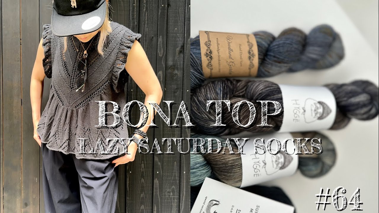 手織綿の作品 BONA TOP is complete! 🖤 - YouTube