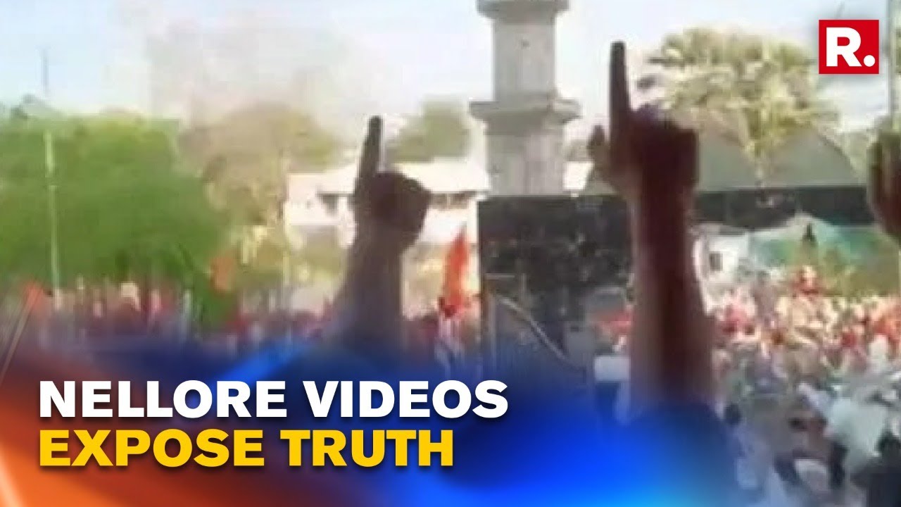 Nellore Communal Face-off: Videos Confirm Obscene Gestures, Police Denies Bottle-pelting