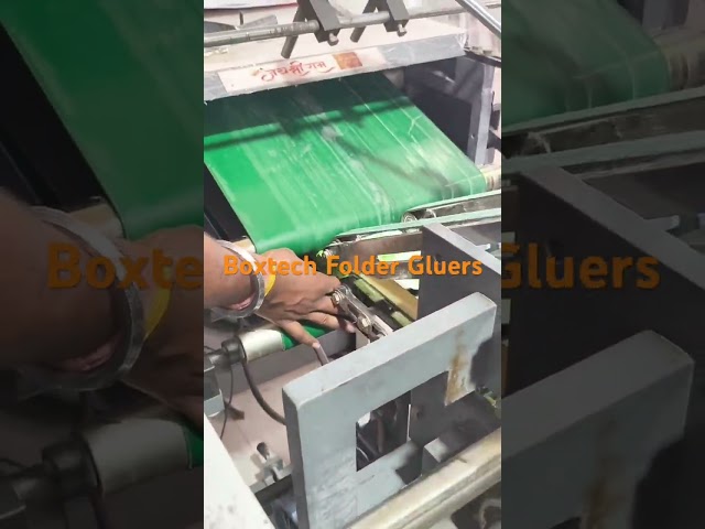 Boxtech Folder Gluer machine runs trendy cartons! Boxtech is the manufacturer of folder gluers.