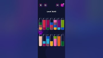 Get Color Level 3640 #colorgames #watersort #watersortgame #watersortpuzzle