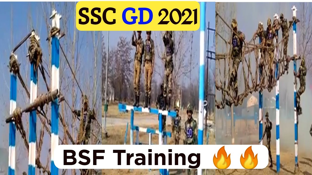 SSC GD BSF Training 🔥😍 | bsf training basic | bsf constable training कैसे होती हैं 💂