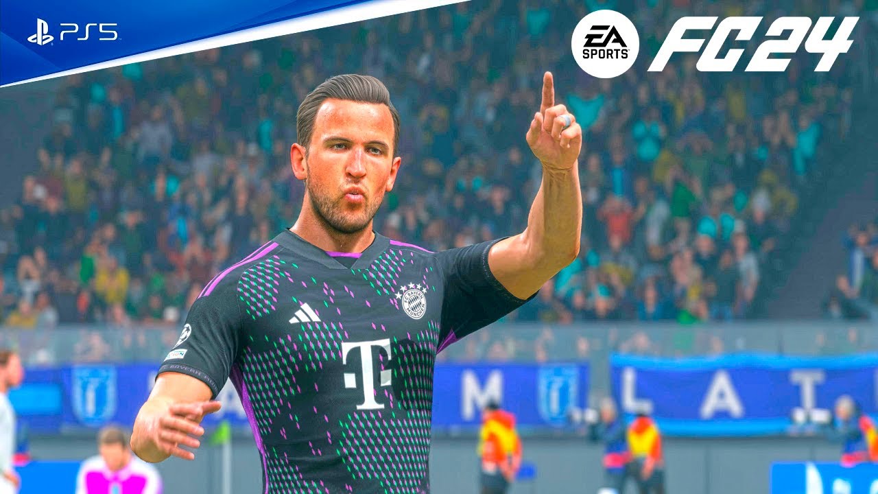 FC 24 Лацио - Бавария Лига Чемпионов 1\8 Финал 23\24 [PS5 Silm] Полный Матча