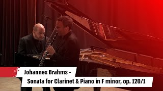 Johannes Brahms -  Sonata for Clarinet & Piano in F minor op  120/1