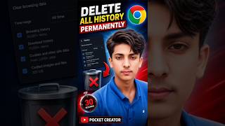 “Delete ALL Chrome History in 10 sec 😳”#ChromeTips #DeleteHistory #TechShorts #AndroidTips#shorts