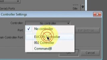 AVID MEDIA COMPOSER: How to setup Eucon controllers