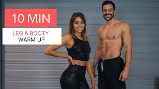 10 Min Leg & Booty Warmup