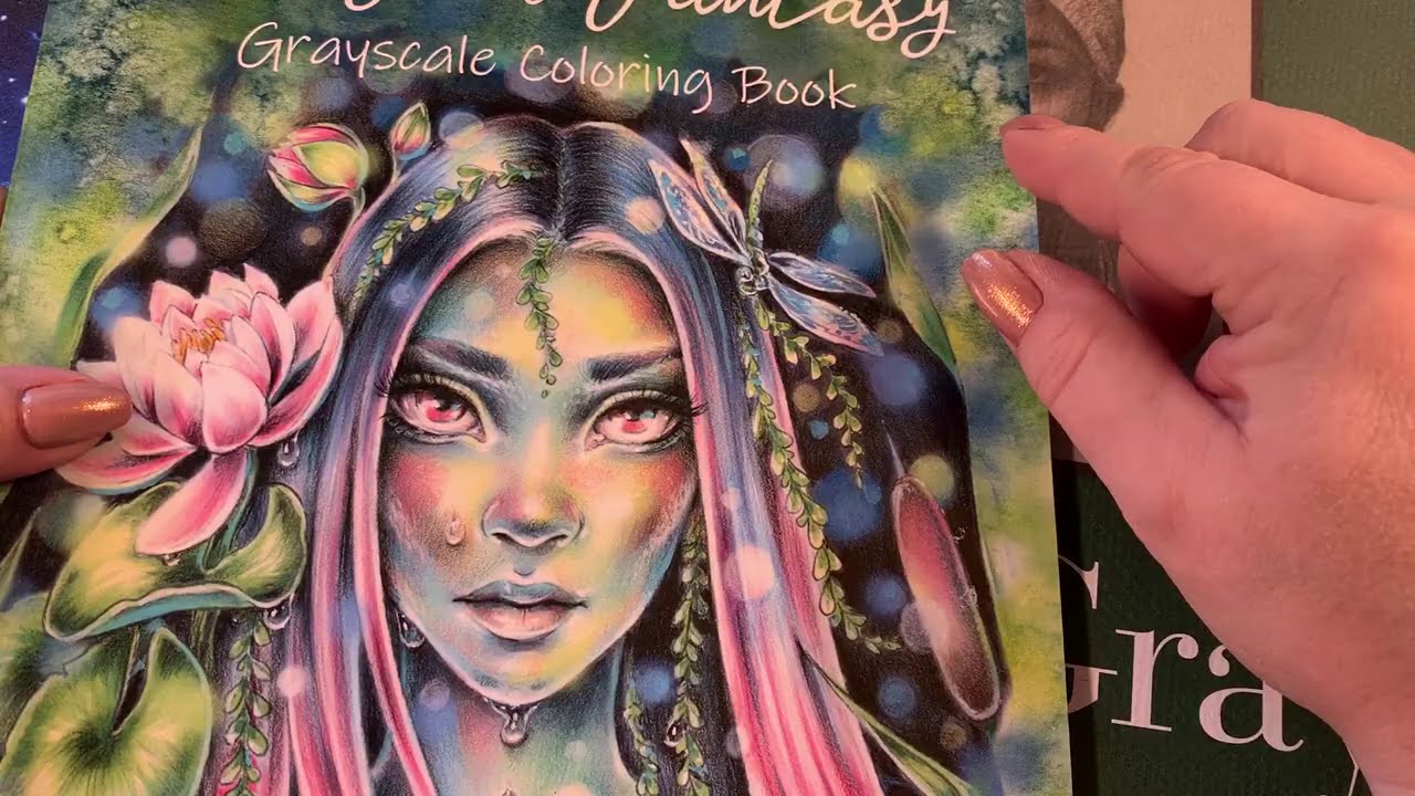Adult Coloring - Fairy and Fantasy Wind Whispers