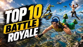 TOP 10 BEST BATTLE ROYALE GAMES FOR ANDROID IN 2026! 🎮🔥