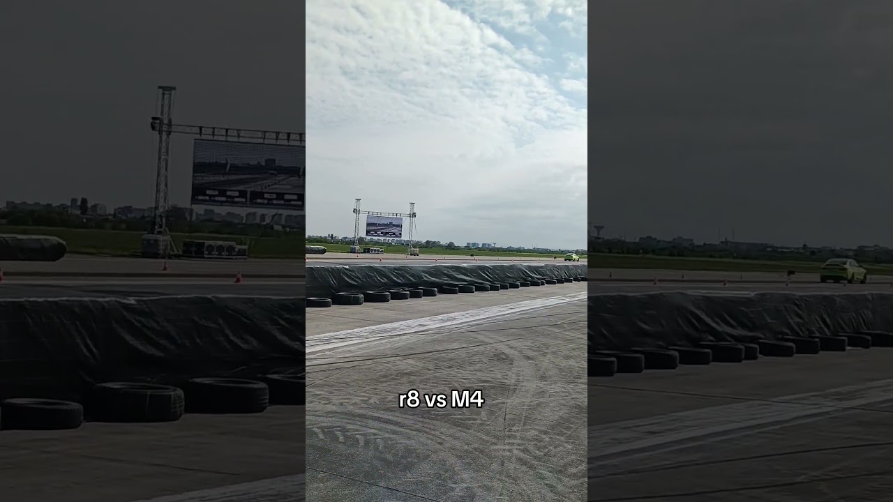 Ro drag Arad. Audi R8 V10 vs m4