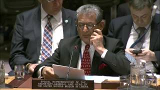 In Security Council briefing SRSG Farid Zarif says security transition is signif