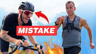 This Was A Big Mistake... - Runner Vs Cyclist